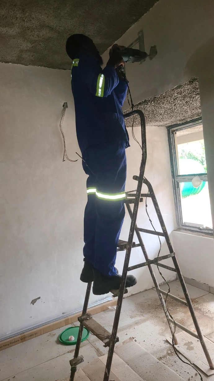 technician working